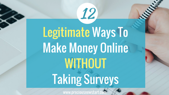 20 Legitimate Ways to Make Money Online