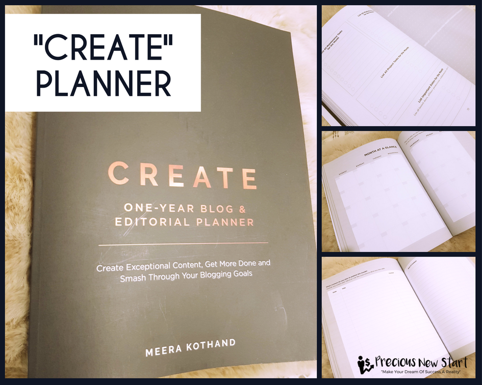 "CREATE" Blog and Editorial Planner Review