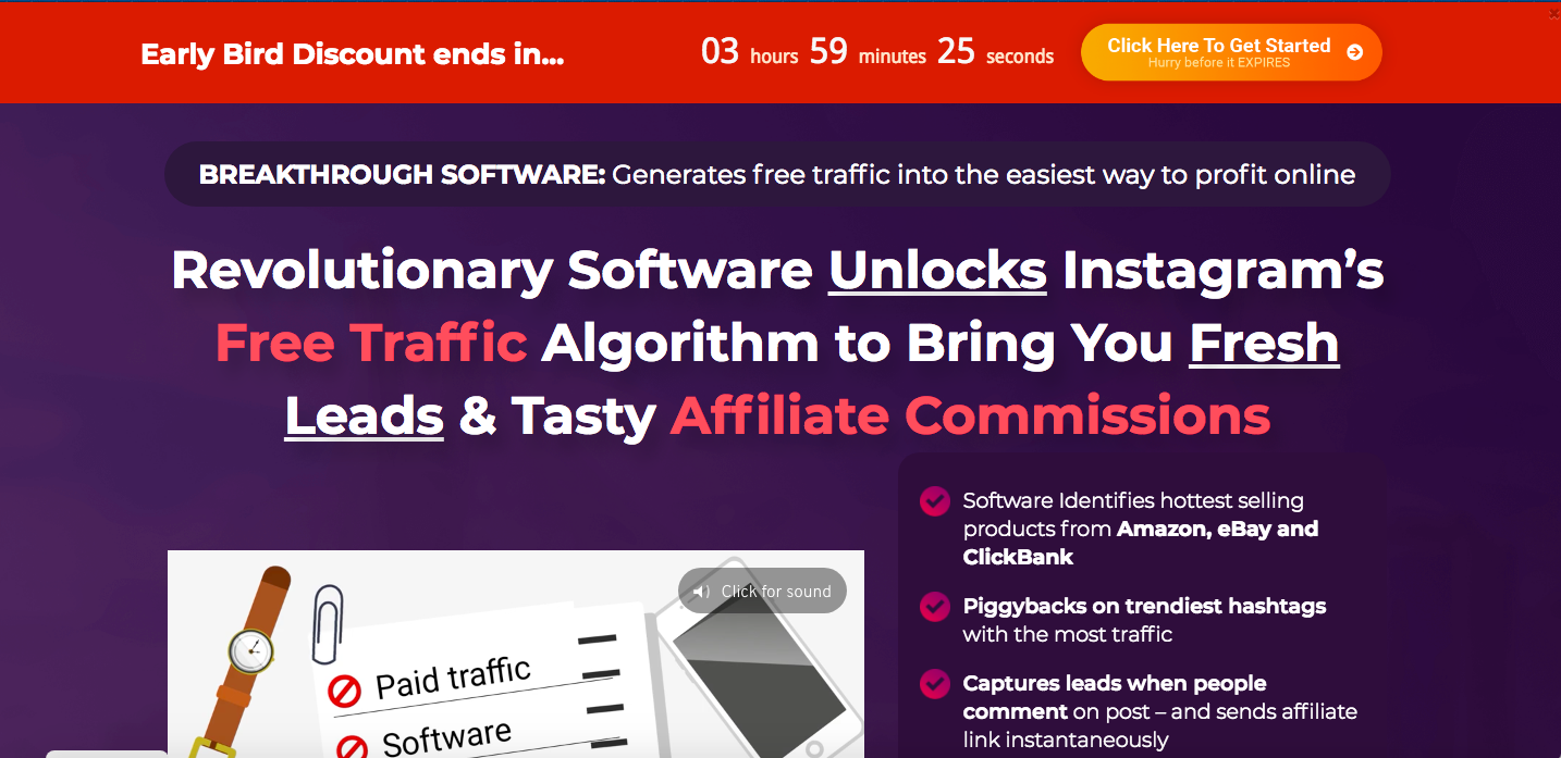 what is affiliate hero salespage