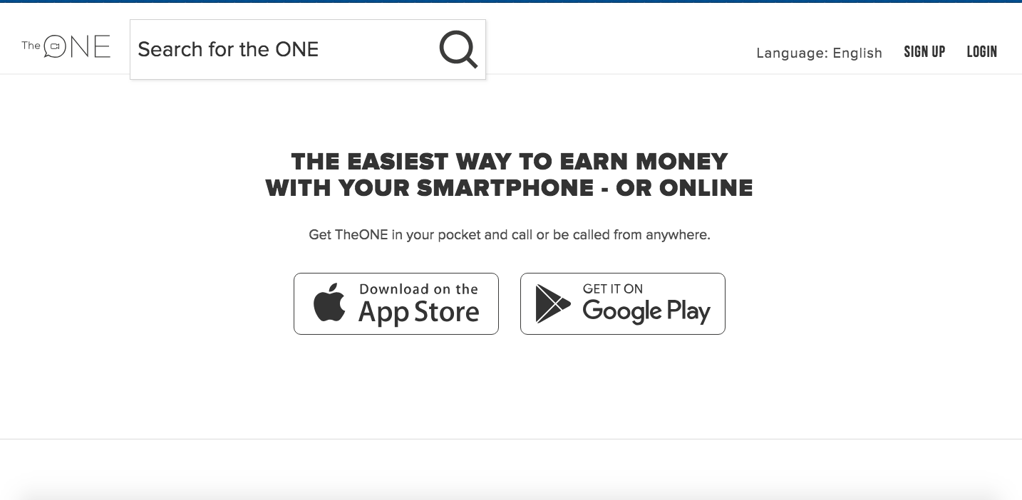 get paid to tutor online with the one app homepage