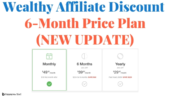 wealthy affiliate discount update