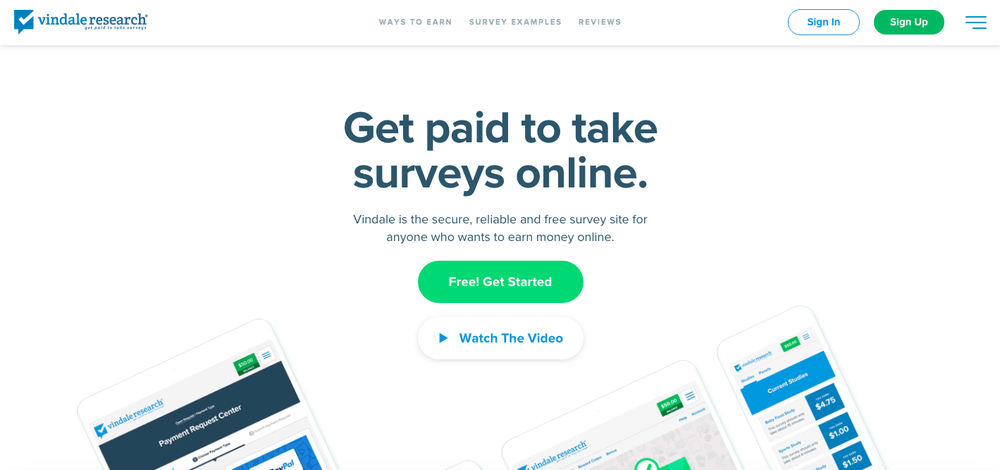 how to get paid to read emails vindale research