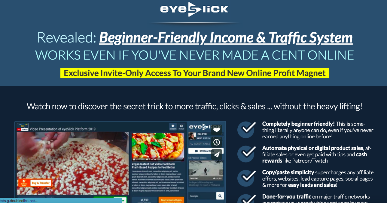 eyeslick review salespage