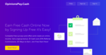 opinionspay.cash review homepage